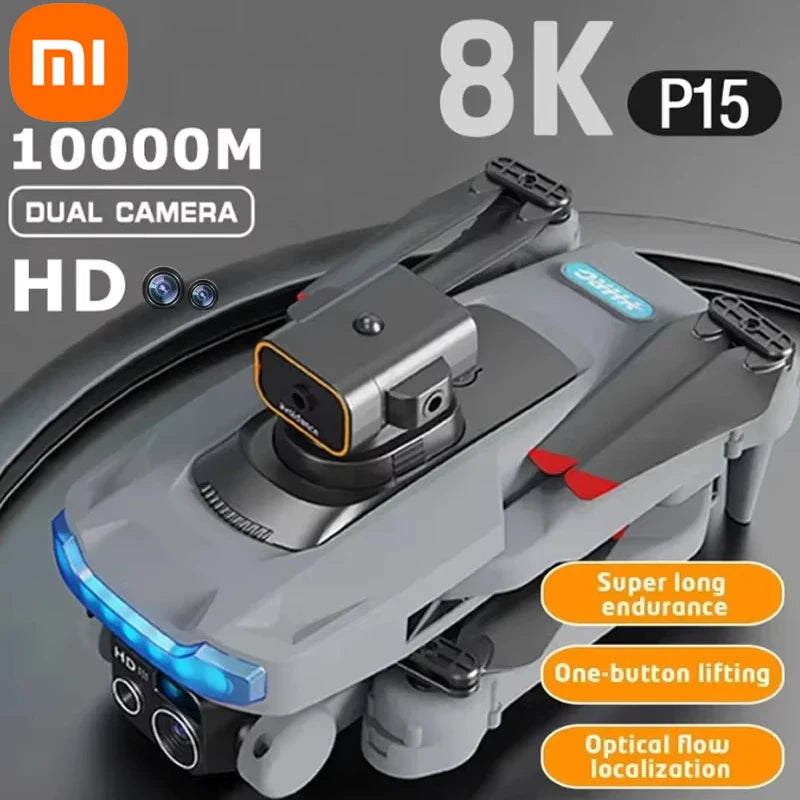 Drone Xiaomi P15 8K Dual Camera - Alta Performance