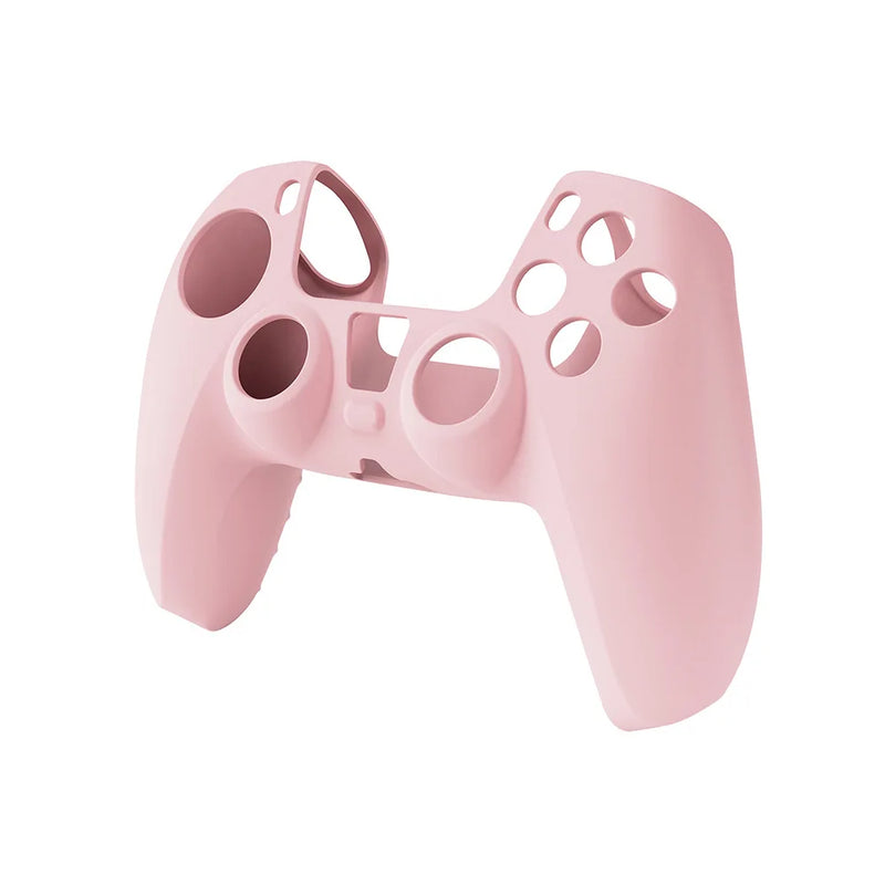 Capa protetora de silicone para Playstation 5 PS5 Controlador Antiderrapante Capa de borracha com 2 acessórios para o polegar Conjunto