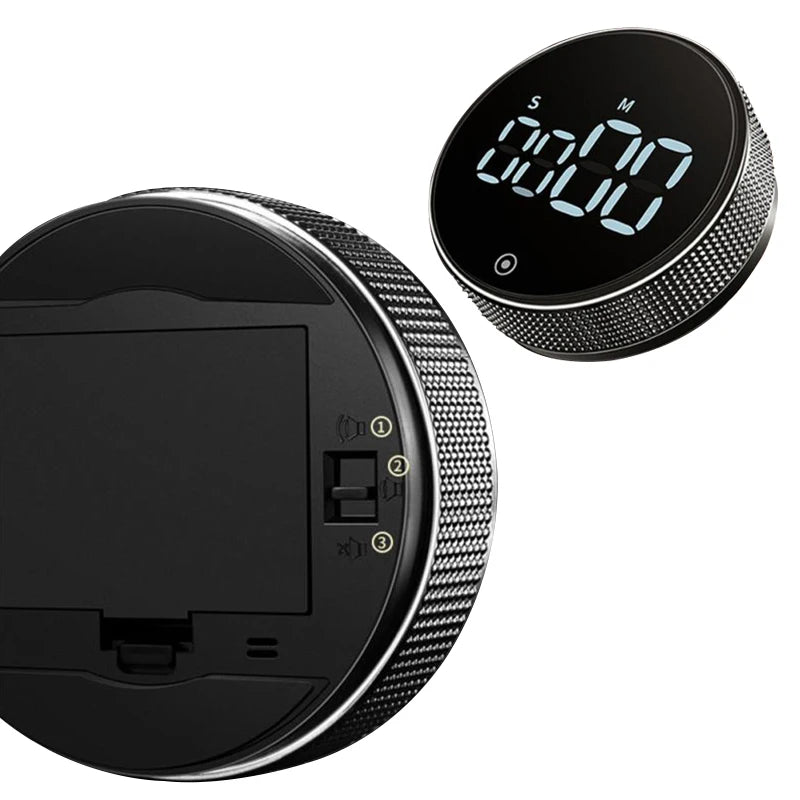 Timer Digital LED Magnético - Praticidade e Precisão na Sua Cozinha!